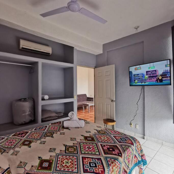 1 Bedroom Apt With Ac , Tv , Wi-Fi Near Dt And Beach Zihuatanejo Ngoại thất bức ảnh